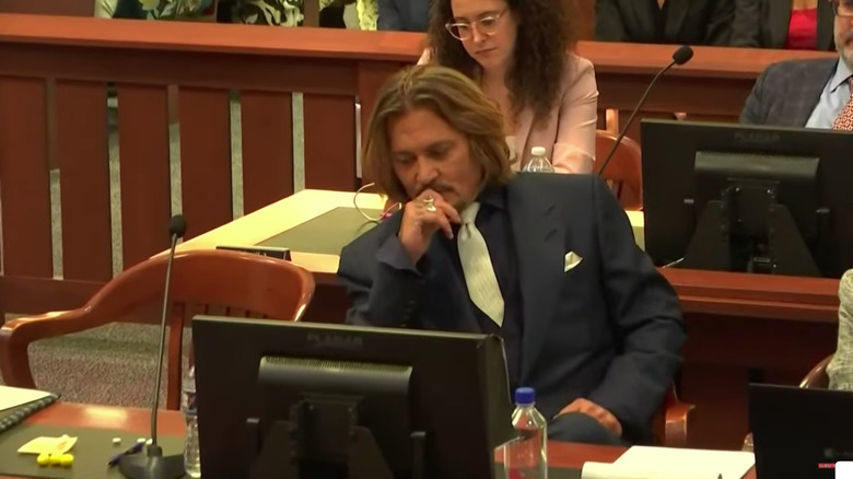 Johnny Depp in court