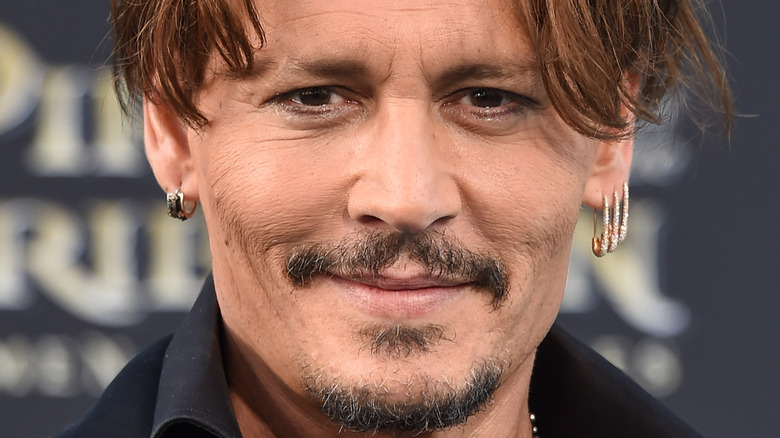 Johnny Depp smile 