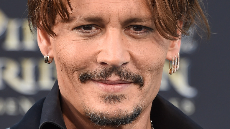 Johnny Depp arrives for "Pirates of the Caribbean: Dead Men Tell No Tales"