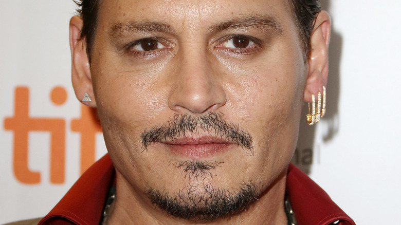 Johnny Depp attends premiere of "Black Mass"