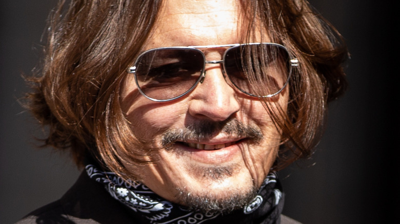 Johnny Depp attends libel trial against the Sun at The Royal Courts of Justice