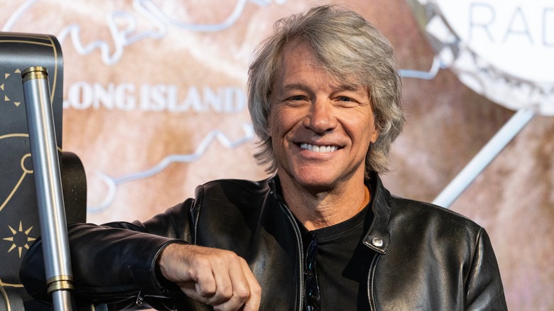 Jon Bon Jovi smiling