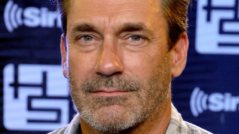 Jon Hamm looking into the camera