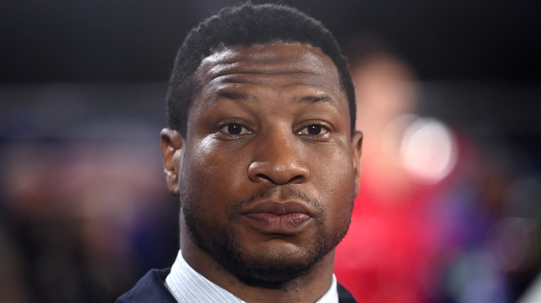 Jonathan Majors at event