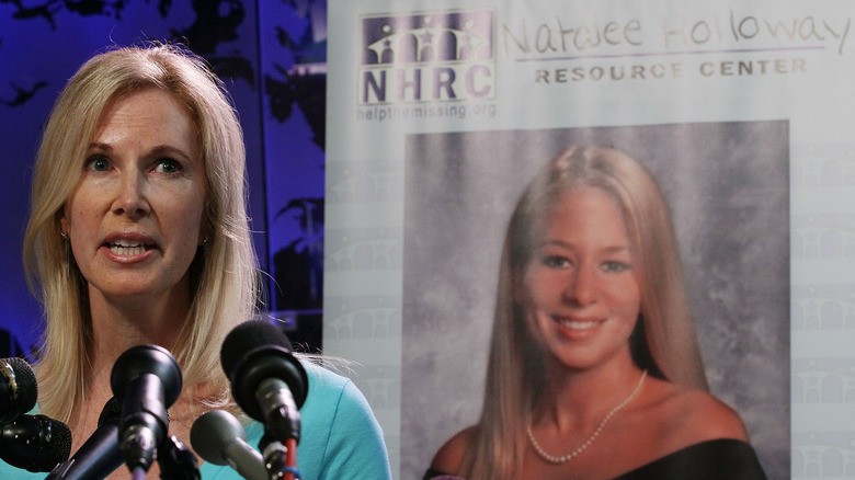 Natalee Holloway's mom, Beth Holloway speaking