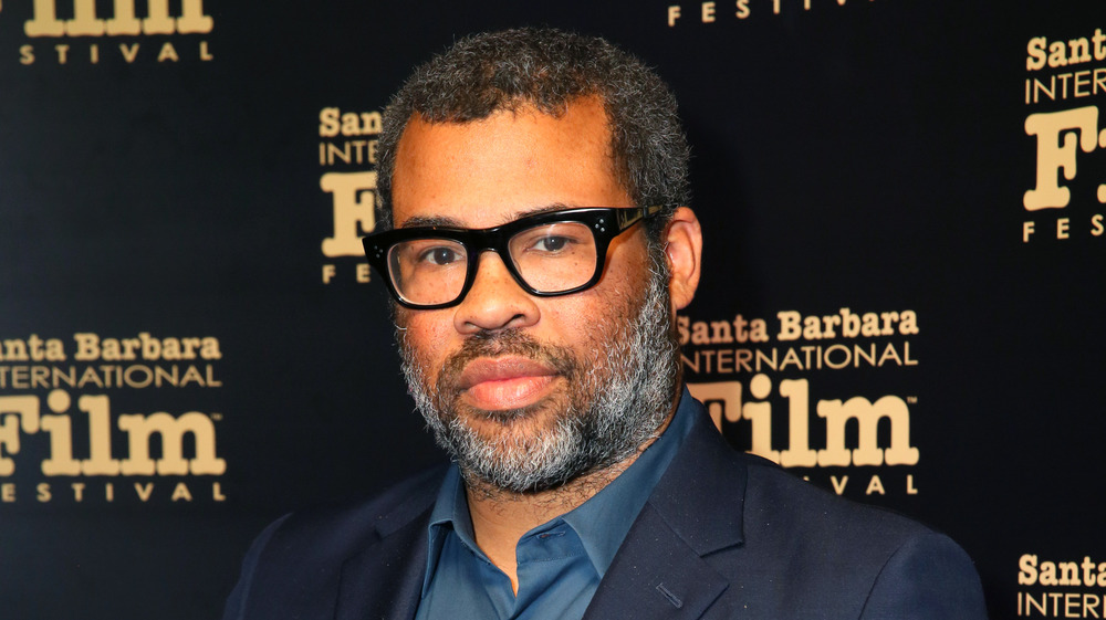 Jordan Peele on the red carpet