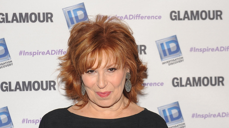 Joy Behar smirking