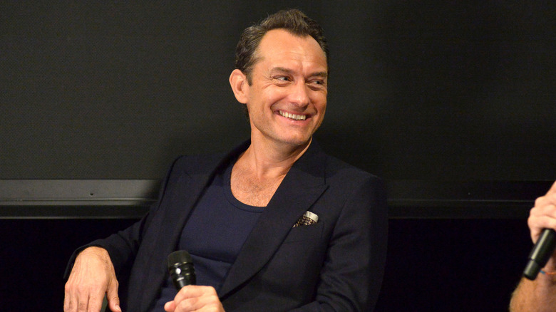 Jude Law smiling