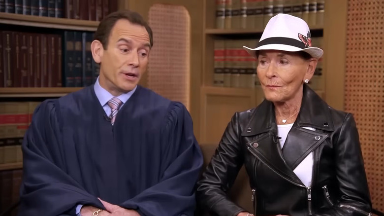 Adam Levy and Judge Judy speaking