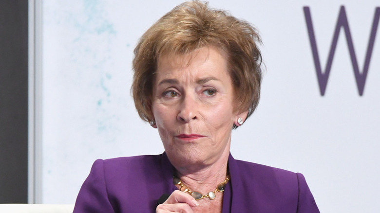 Judge Judy speaking