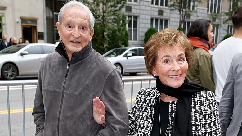 Jerry and Judy Sheindlin smiling