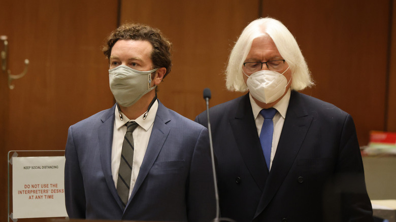 Danny Masterson in courtroom
