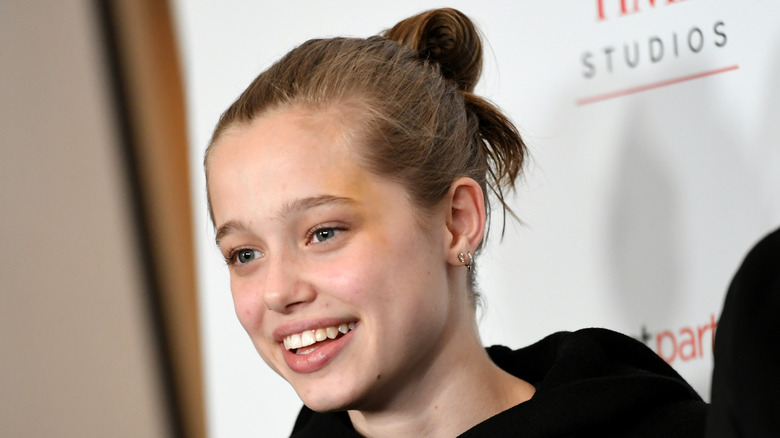 Shiloh Jolie-Pitt on the red carpet