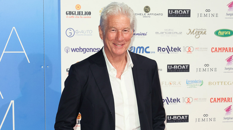 Richard Gere, smiling