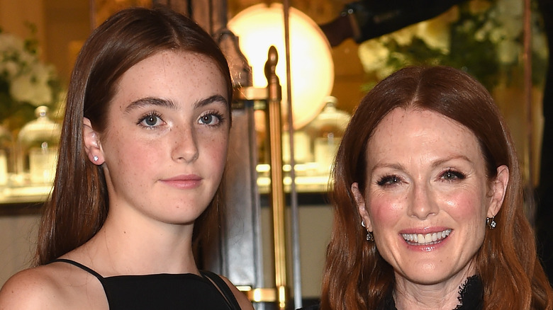 Julianne Moore with Liv Freundlich