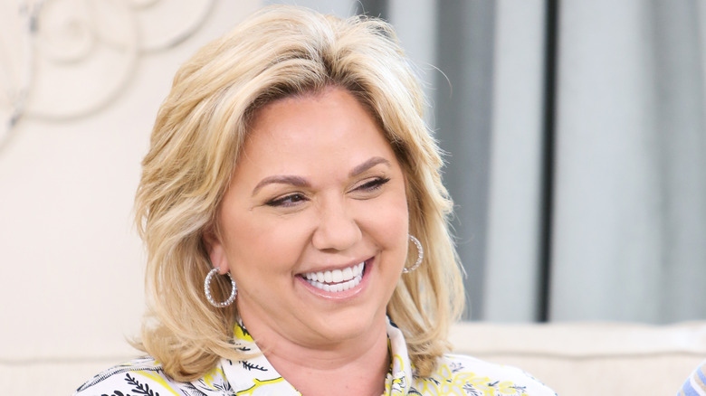 Julie Chrisley laughs