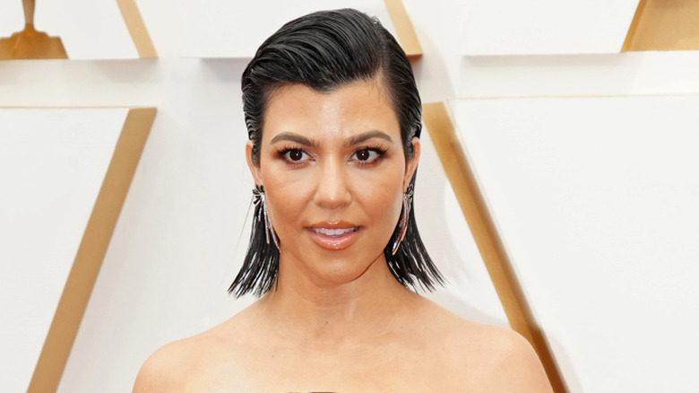 Kourtney Kardashian at 94th Annual Academy Awards