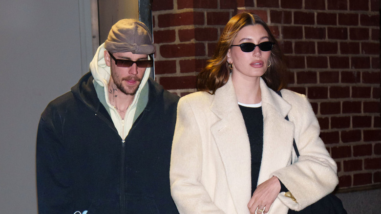 Justin and Hailey Bieber in New York City
