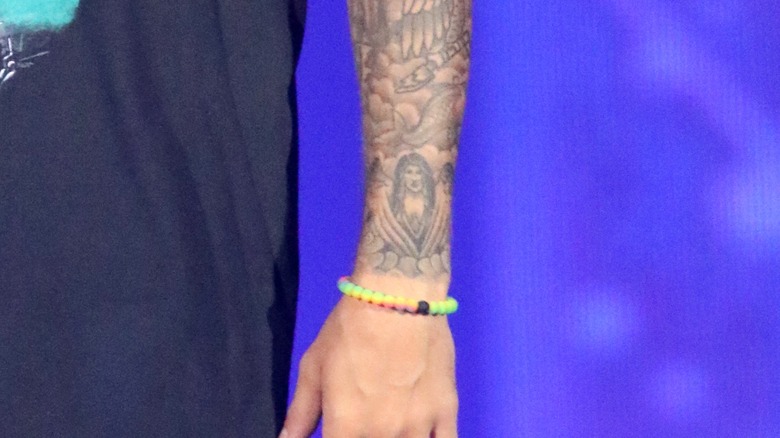Justin Bieber tattoo