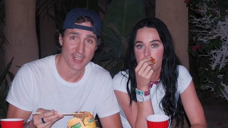 Justin Trudeau and Katy Perry at Coachella