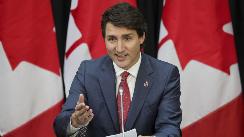 Justin Trudeau at Platinum Jubilee Royal Tour of Canada