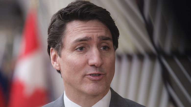 Justin Trudeau at Europa Building