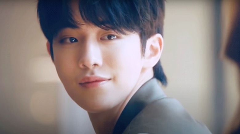 Tany looking over his shoulder