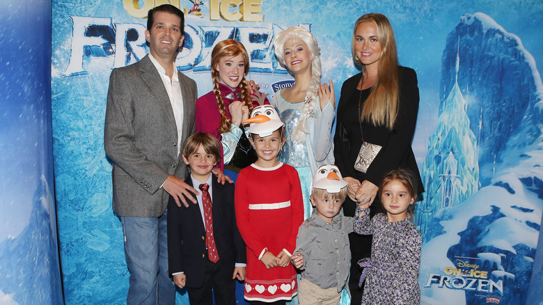 Donald Trump Jr. and his family at Disney on Ice