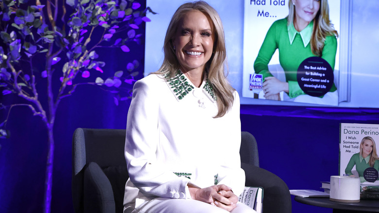 Dana Perino on stage at the Fox Nation "I Wish Someone Had Told Me" event.