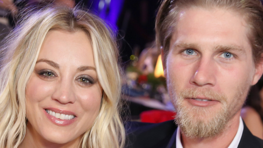 Kaley Cuoco and Karl Cook at Hollywood event