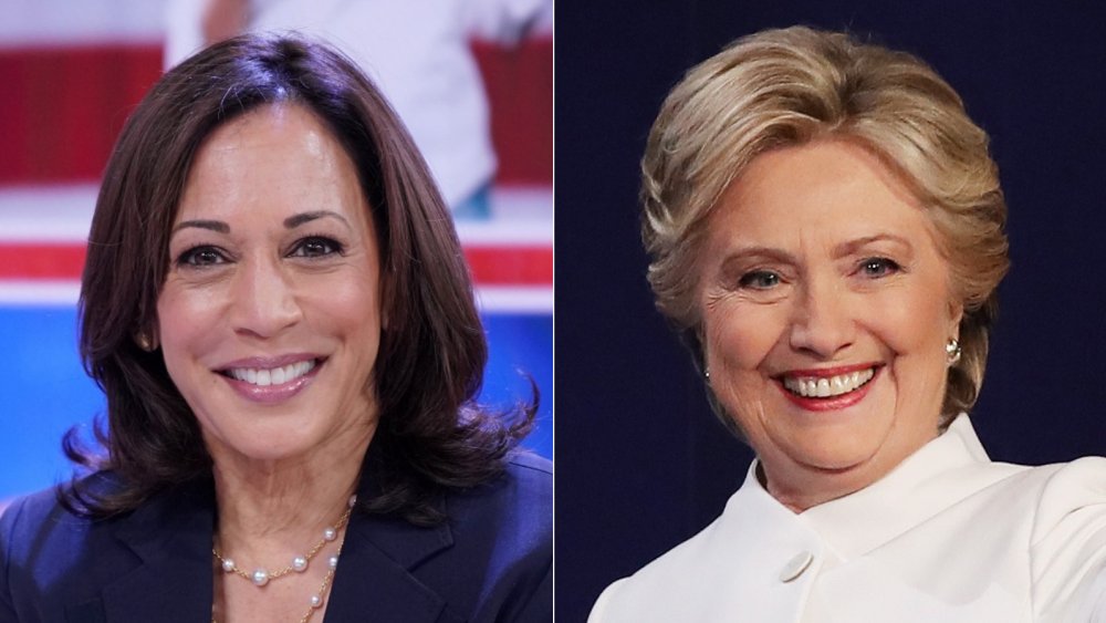 Kamala Harris, Hillary Clinton