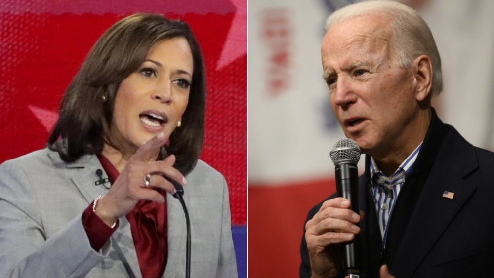 Kamala Harris and Joe Biden