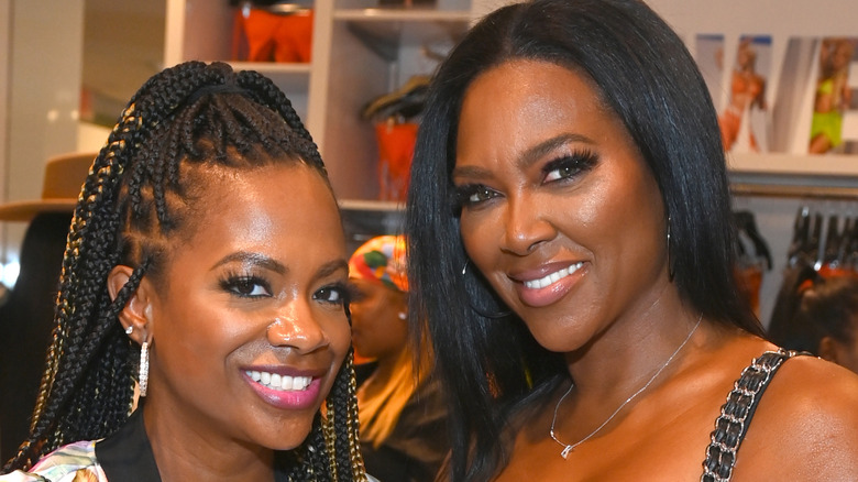 Kandi Burruss, Kenya Moore, 2021 photo together