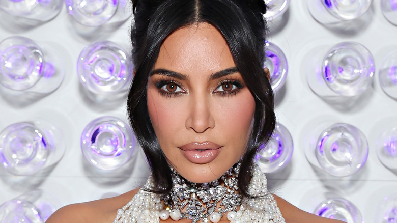 Kim Kardashian diamond necklace