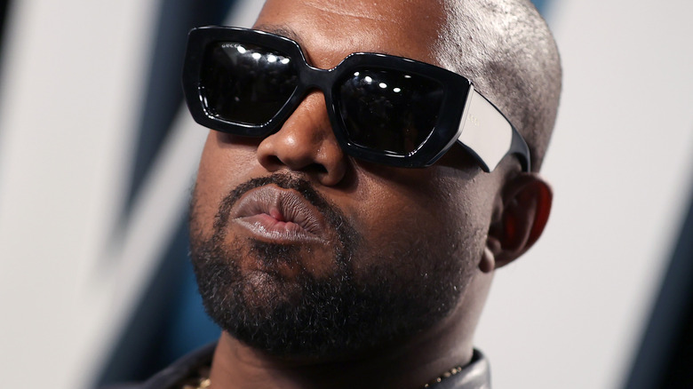 Kanye West in sunglasses