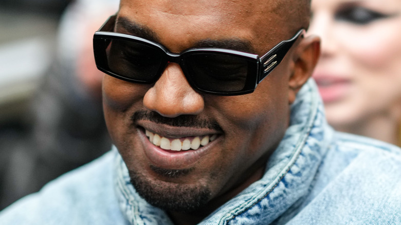 Kanye "Ye" West smiling