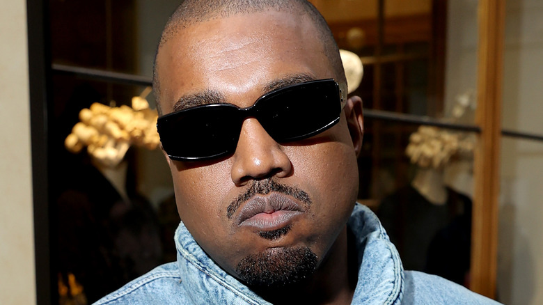 Kanye West with sunglasses