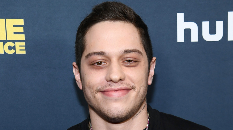 Pete Davidson posing
