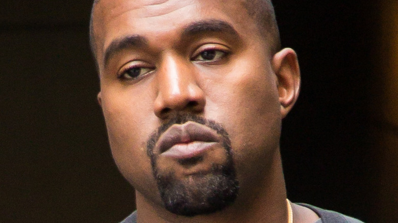 Kanye "Ye" West posing