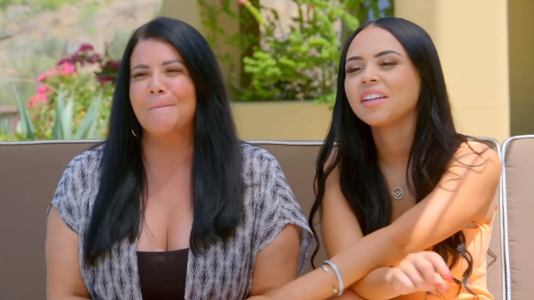 Karen Gravano and Karina Seabrook smiling 