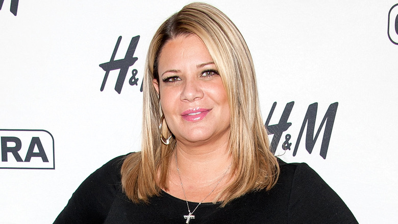 Karen Gravano with blonde hair