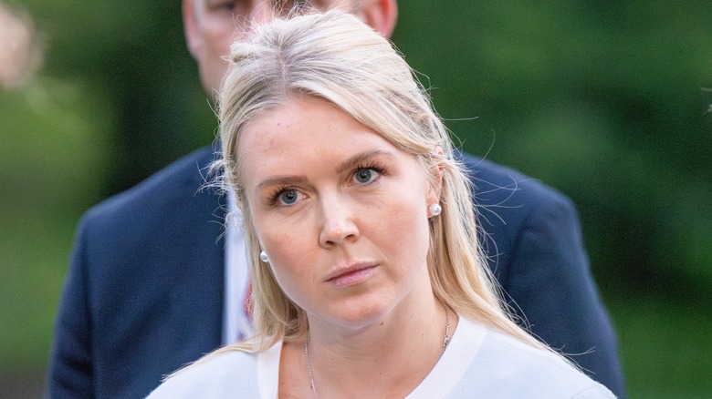 Karoline Leavitt scowling