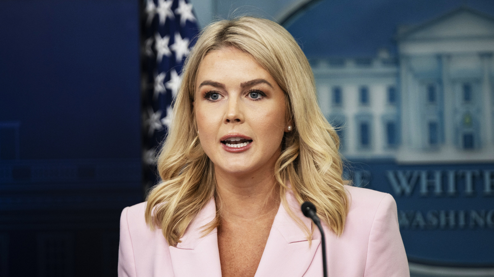 Karoline Leavitt's Blocky Eyebrows Era Needs To End Now