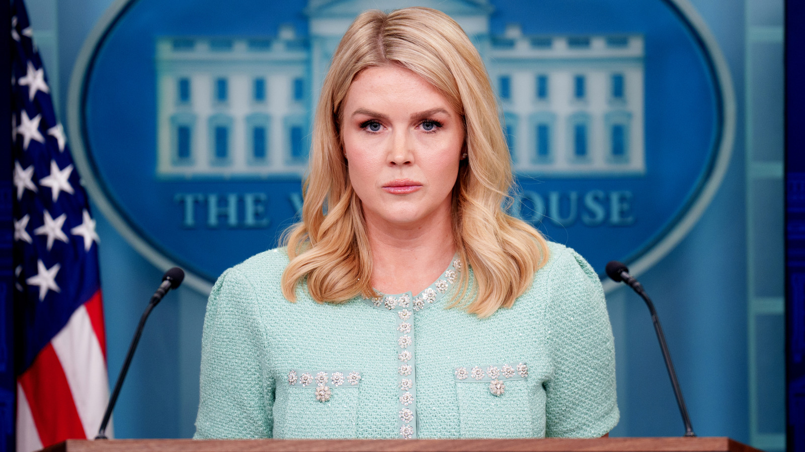 Karoline Leavitt's Latest Grandma Look Could've Used Some Pointers From  Kimberly Guilfoyle