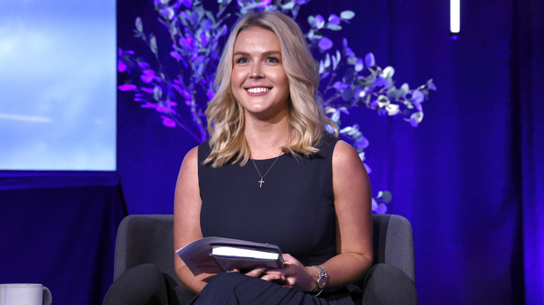 Karoline Leavitt smiling