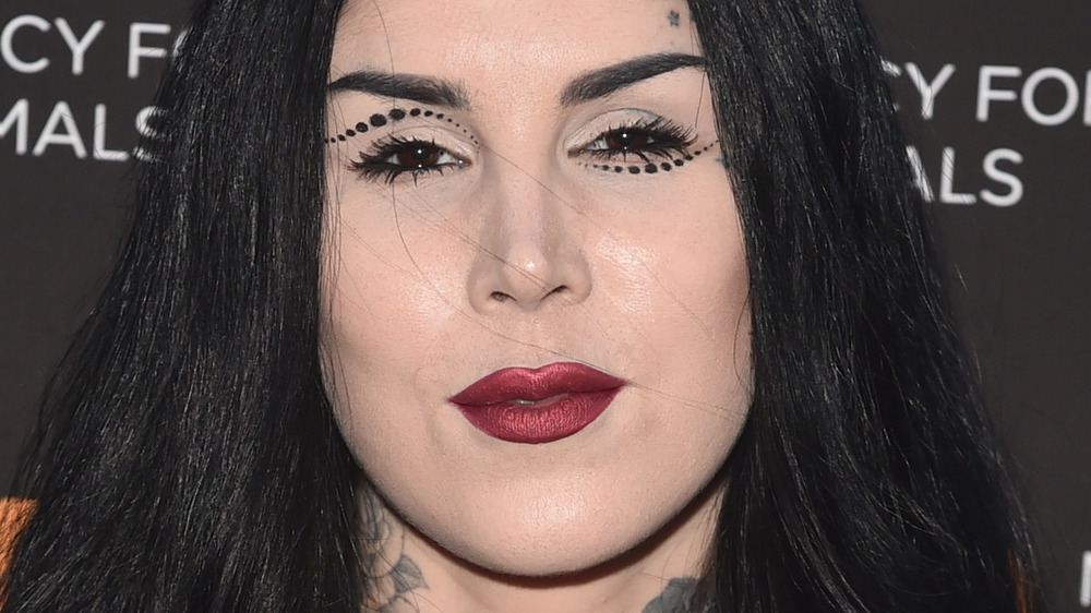 Kat Von D on the red carpet