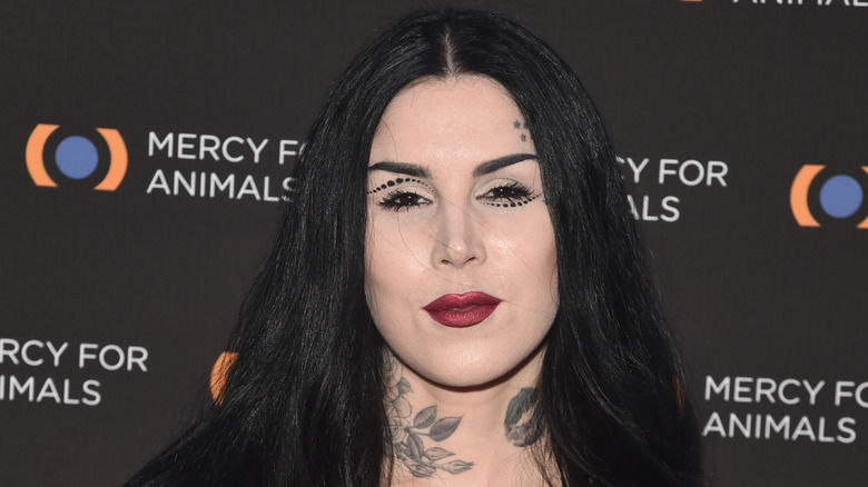 Kat Von D on the red carpet