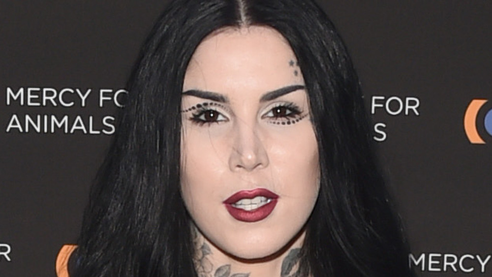 Kat Von D on the red carpet