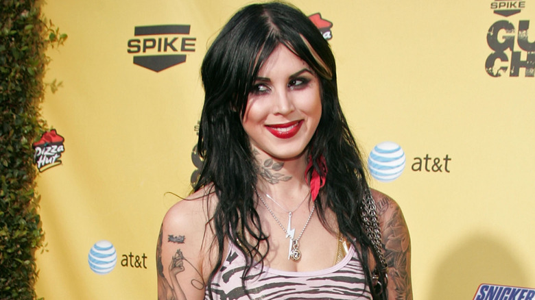 Kat Von D smiling in 2007