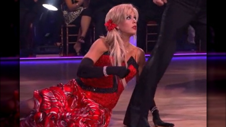 Kate Gosselin on floor